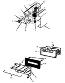 Control parts and door