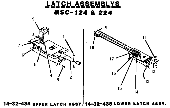 Latch assemblies
