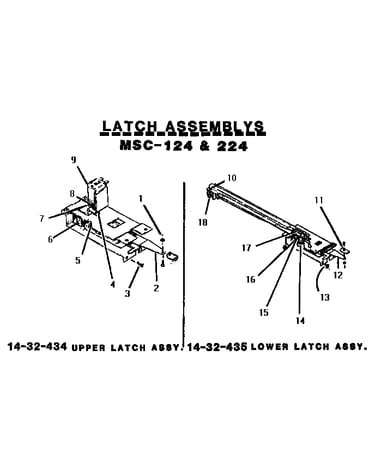 Latch assemblies