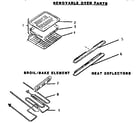 Thermador MSC224 removable oven parts diagram
