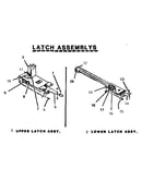 Latch assemblies