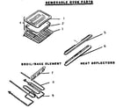 Thermador MSC224S removable oven parts diagram