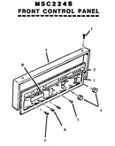 Front control panel