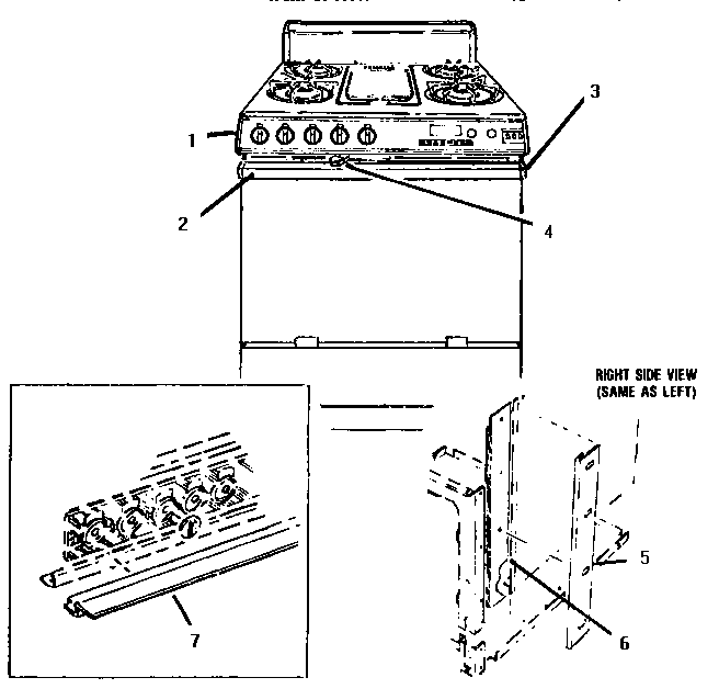 Control panel and heat shield