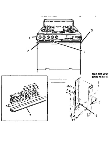Control panel and heat shield