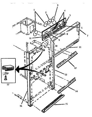 Trim, deflectors & control panel