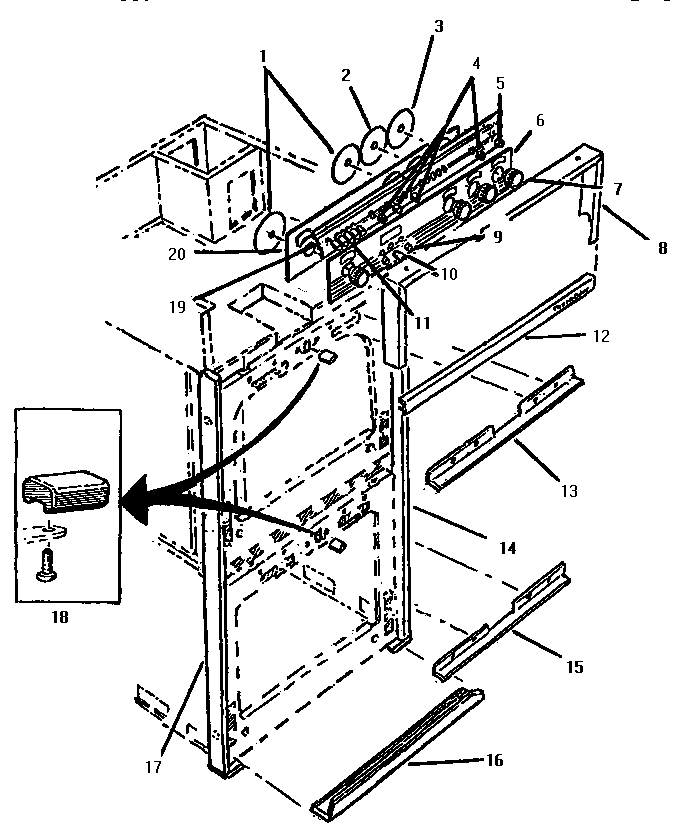 TRIM, DEFLECTORS & CONTROL PANEL