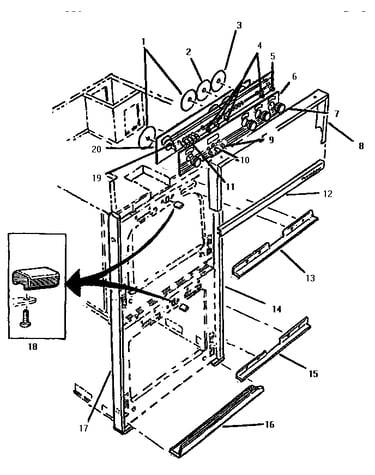 Trim, deflectors & control panel