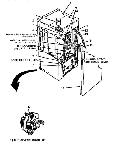 Rear body