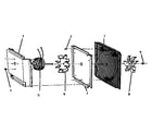 Thermador CMT231S convection blower assembly diagram