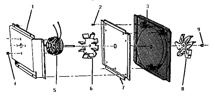 Convection blower assembly