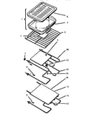 Rack, elements & pan assembly