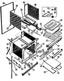 Self-cleaning oven body
