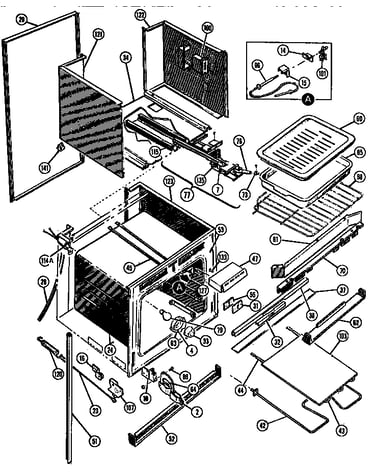 Self-cleaning oven body