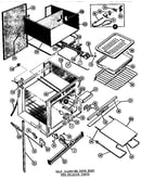 Self cleaning oven body