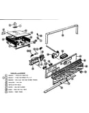 Self cleaning oven control section
