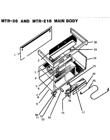 Main body (mtr-216) (mtr-36)
