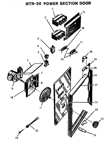 Power section door (mtr-36)