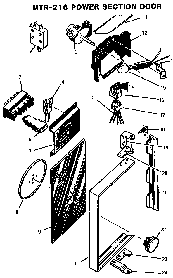 POWER SECTION DOOR (MTR-216)