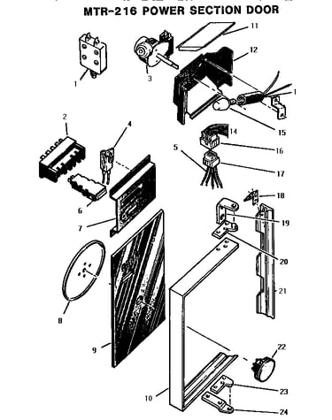 Power section door (mtr-216)