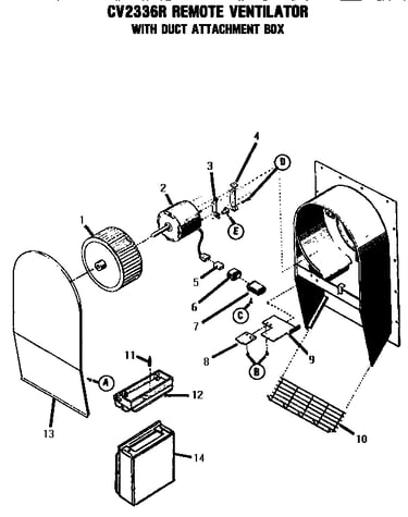 Remote ventilator