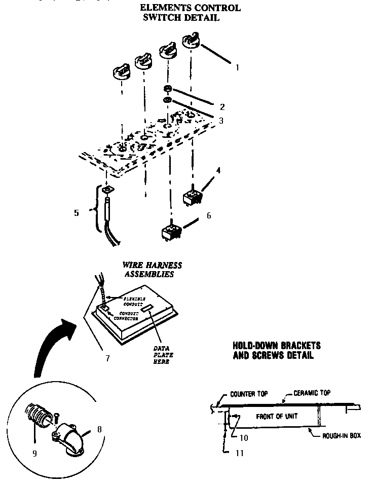 ELEMENTS CONTROL SWITCH DETAIL