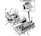 Thermador GSC30CVWC1 burner box & control panel diagram
