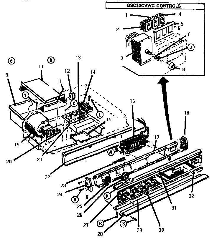 Burner box & control panel