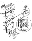 Snorkel assembly, rear view