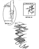 Racks, elements and pan assembly