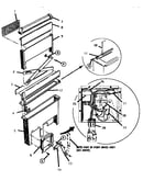 Snorkel assembly, rear view