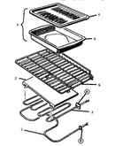 Racks, elements & pan assembly