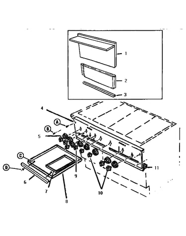 Control panel & related parts
