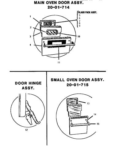 Door assemblies