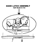 Door latch assembly