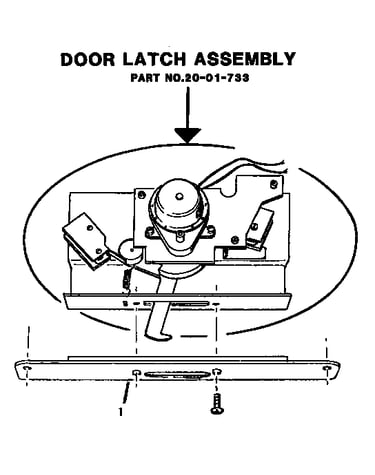 Door latch assembly