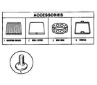 Thermador GCR486GD accessories diagram
