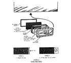 Thermador CMT2BGSD microwave door diagram