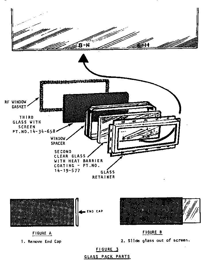 Microwave door