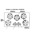 Ggs365 and ggscv365 cooktop (ggs365) (ggs365w)