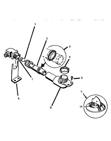 Burner section