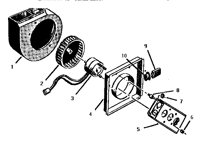 Cv2536 integral ventilator