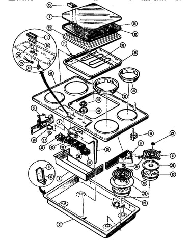 Cv136 cooktop