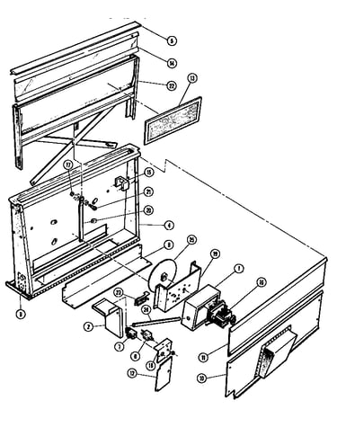 Cv236 ventilator intake