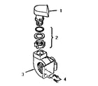 Thermador TD5000S blower assembly diagram
