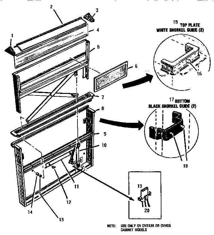 CV2236 VENTILATOR INTAKE