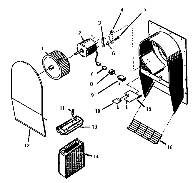 CV2336 REMOTE VENTILATOR