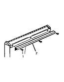 Vent intake support bar