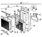 Thermador WCC24 complete door assembly diagram