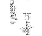 Thermador WKD3700 blower/float diagram